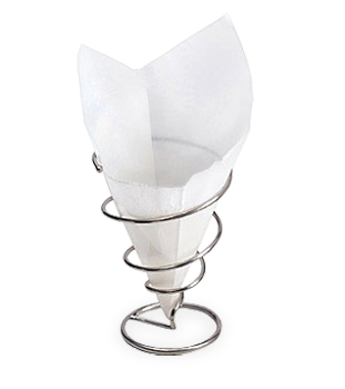 White Tissue Liner for Fry Cones