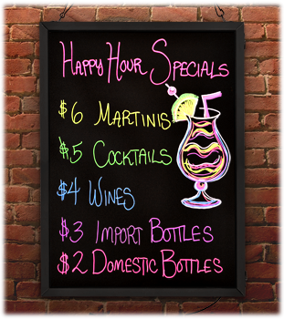 Flashing LED Specials Board