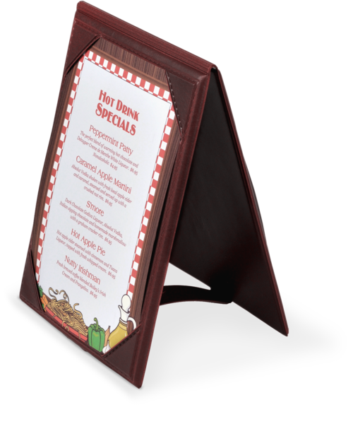 Vinyl A-Frame Table Tents