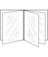 Eight View Booklet Pad n' Seal Menu Covers
