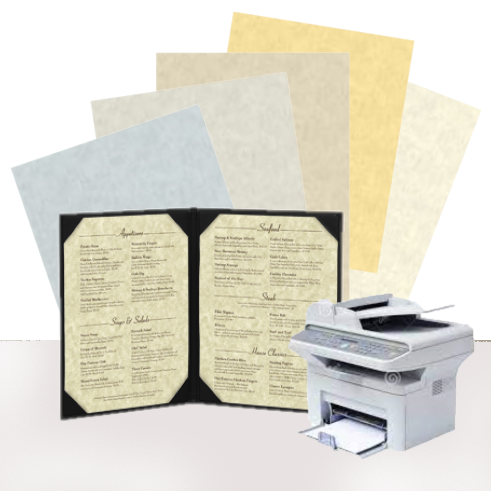 Parchment Menu Paper