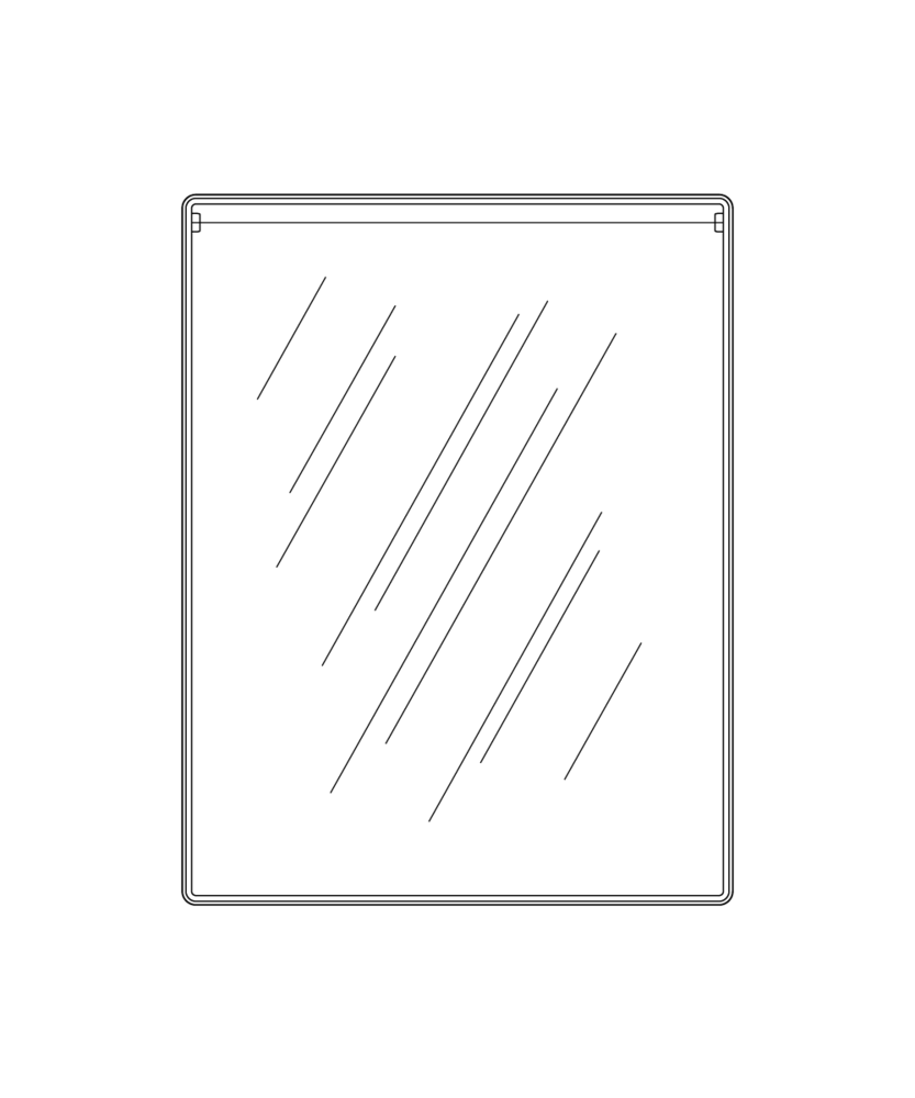 Clear Menu Sleeve,11x8.5 Easily Sanitized *BLACK FRIDAY SALE* 36pck 2views 