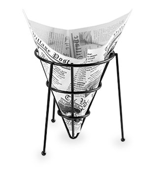 Village Post Tissue Liners for Fry Cones