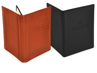 Genuine Leather Menu Covers