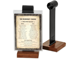 Menu Holder Flip Chart