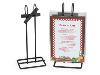 Menu Holder Flip Chart