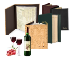 Wine Lists and Cork Menu Covers image