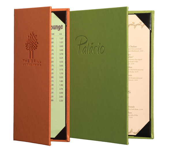 Milano Leather Menu Covers image