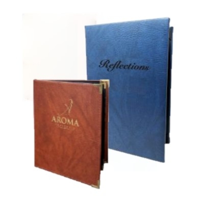 Antimicrobial Vinyl Menu Covers image