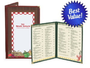 CLEARANCE<br>In-Stock Cafe Covers<br>As Low as 45 cents each image