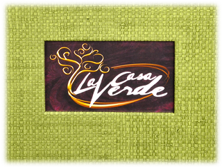 Natural Basketweave Menu Covers