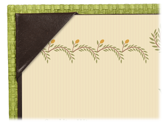 Natural Basketweave Menu Covers