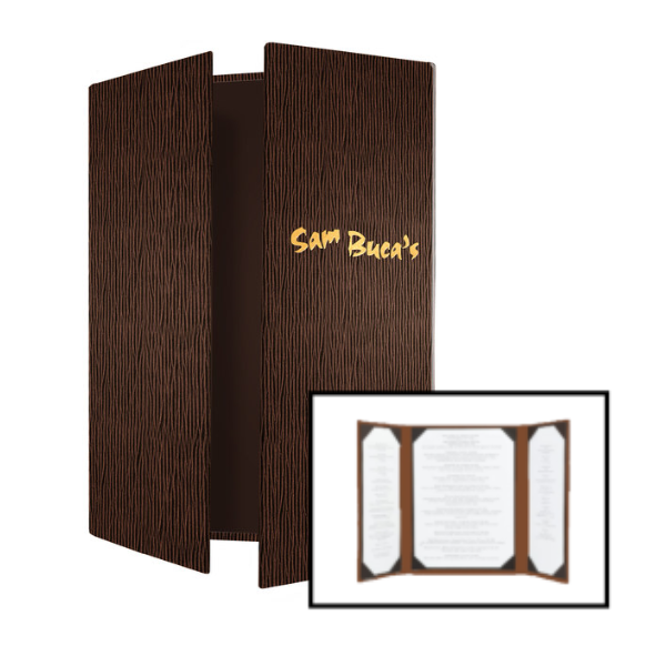 Gatefold Padded Menu Covers