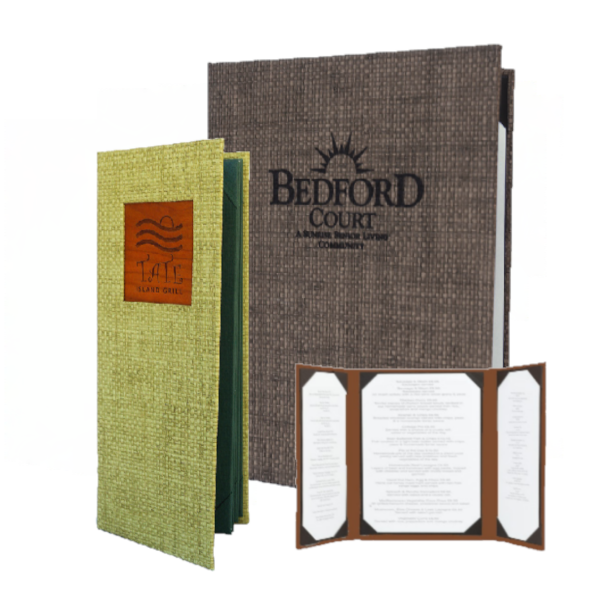 Gatefold Padded Menu Covers