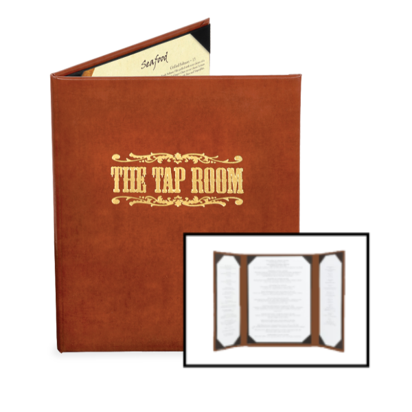 Gatefold Padded Menu Covers