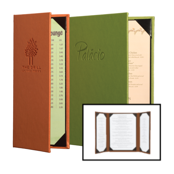 Gatefold Padded Menu Covers