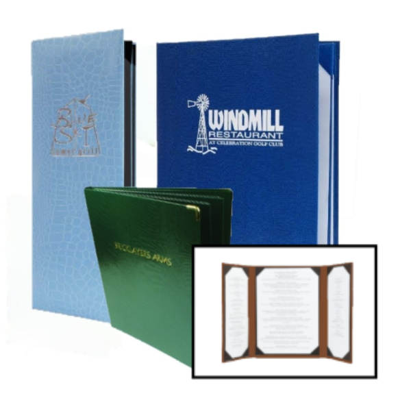 Gatefold Padded Menu Covers