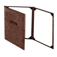 Triple Imitation Leather Menu Covers