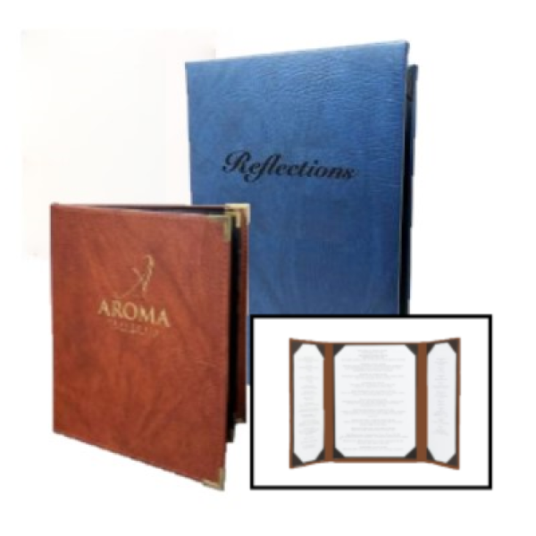 Gatefold Padded Menu Covers