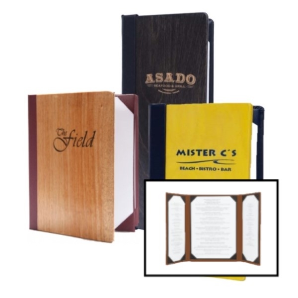 Gatefold Padded Menu Covers