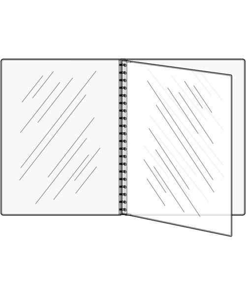 Triple Booklet Padded Menu Covers