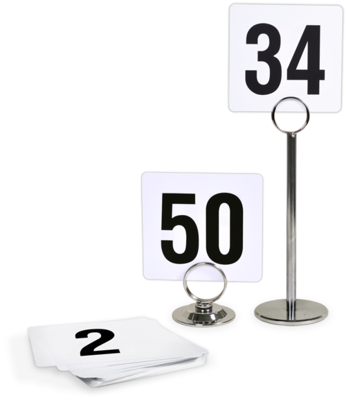 Table Numbers