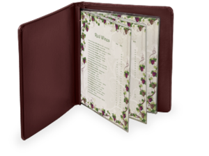 Menu Covers with Screw & Post Binding image