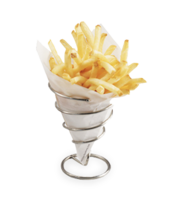 Image Small Chrome Fry Cone