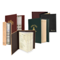 Image Deluxe Screw & Post Covers<br>For Wine Lists and Menus