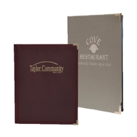 Image Expanded Supported Vinyl Menu Covers