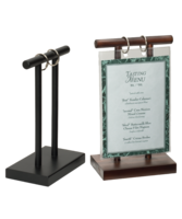 Image CLEARANCE Wooden T-Bar Ring Flip Stands