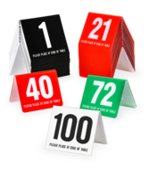 Image Table Number Tents