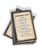 Image SALE! 80% Off<br>6-Gauge Vinyl Pockets for Ring-Style Flip Stands