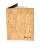 Image Genuine Cork Wine List Covers<br>Screw and Post