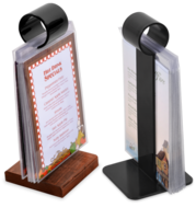 Image 'Show Off'<br>Flip Stand Menu Holders