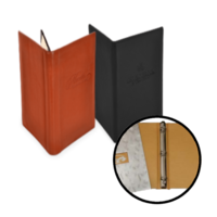 Image Genuine Leather Ring Binders