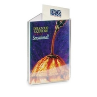 Image SALE! 25% Off<br>Clear Acrylic 3 Sided Table Stands