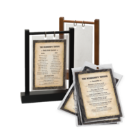 Image Pockets for Wood Ring-Style Flip Stands