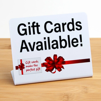 Image Gift Cards Available Signs