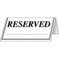 Image Paper Reserved Signs