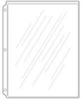 Image Sheet Protectors for Screw & Post and Scrapbook Menu Covers