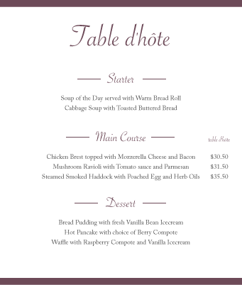 8 Menu Types You Should Know About Blog